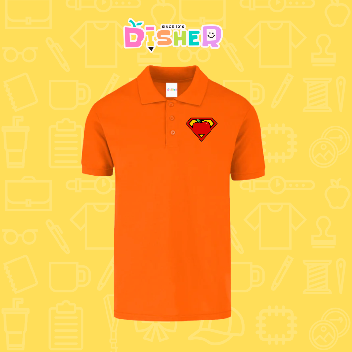 PBY-C-0089: Polo Bordada 50/50 Caballero I Super Maestro