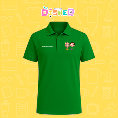 PBD-C-003: Polo Bordada Dry Fit Caballero I Starcitos primaria