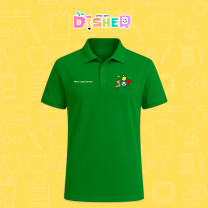 PBD-C-0014: Polo Bordada Dry Fit Caballero I El principito
