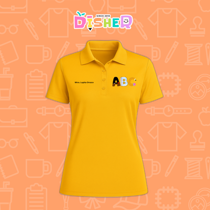 PBD-D-099: Polo Bordada Dry Fit Dama I Abc