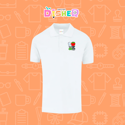 PBY-C-0069: Polo Bordada 50/50 Caballero I Love