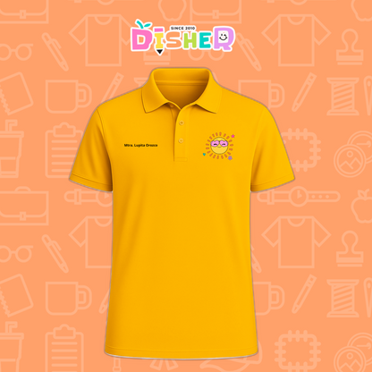 PBD-C-0051: Polo Bordada Dry Fit Caballero I Solecito