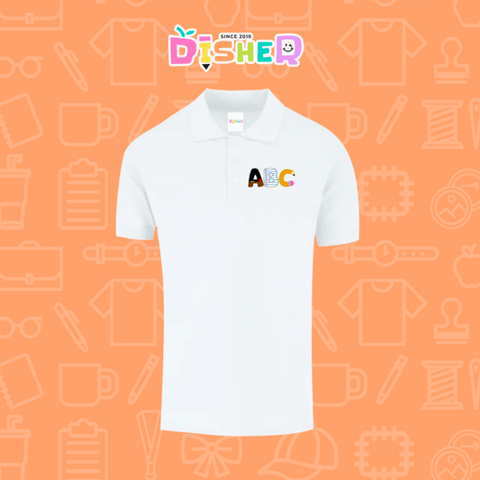 PBY-C-0099: Polo Bordada 50/50 Caballero I Abc