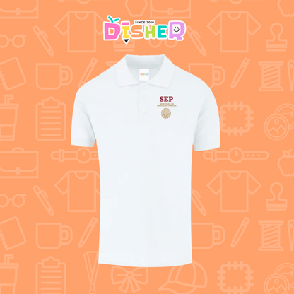 PBY-C-0095: Polo Bordada 50/50 Caballero I Sep