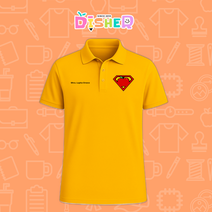 PBD-C-0089: Polo Bordada Dry Fit Caballero I Super Maestro