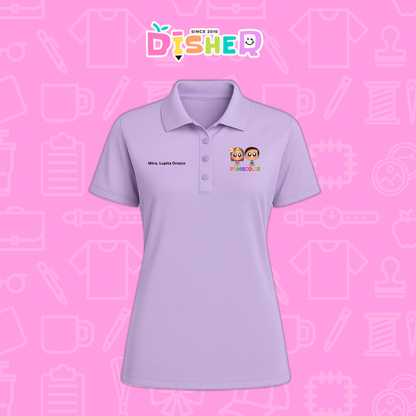 PBD-D-003 : Polo Bordada Dry Fit Dama I Starcitos Preescolar