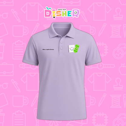 PBD-C-0033: Polo Bordada Dry Fit Caballero I Paper pencil