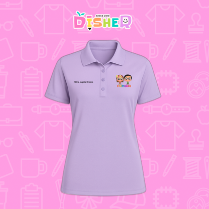 PBD-D-002 : Polo Bordada Dry Fit Dama I Starcitos Preescolar