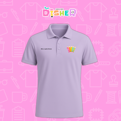 PBD-C-0042: Polo Bordada Dry Fit Caballero I  Amigas crayolas