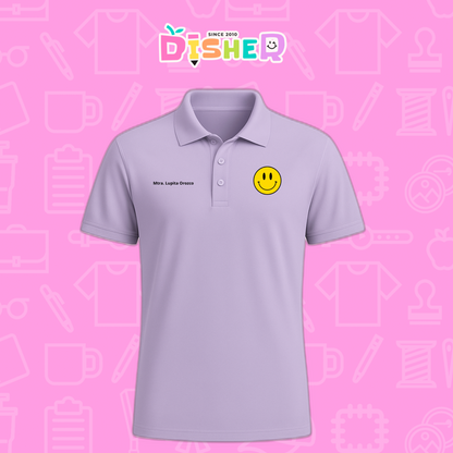 PBD-C-0083: Polo Bordada Dry Fit Caballero I Smily