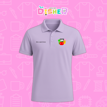 PBD-C-0032: Polo Bordada Dry Fit Caballero I Smile supplies
