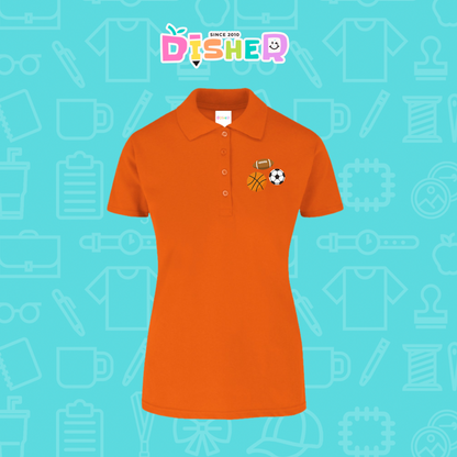 PBY-D-0060: Polo Bordada 50/50 Dama I Deportes