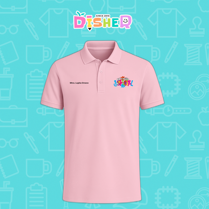 PBD-C-0078: Polo Bordada Dry Fit Caballero I  Educación especial