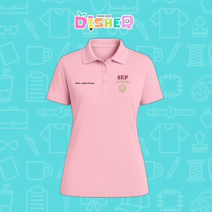 PBD-D-095: Polo Bordada Dry Fit Dama I Sep