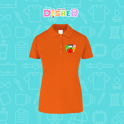 PBY-D-0032: Polo Bordada 50/50 Dama I  Smile supplies