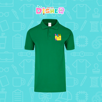 PBY-C-0016: Polo Bordada 50/50 Caballero I Cajita crayola