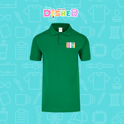 PBY-C-0055: Polo Bordada 50/50 Caballero I Libritos