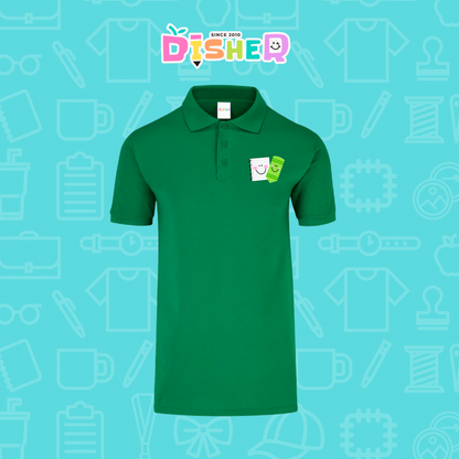 PBY-C-0033: Polo Bordada 50/50 Caballero I Papel pencil