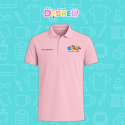 PBD-C-0064: Polo Bordada Dry Fit Caballero I  Útiles felices