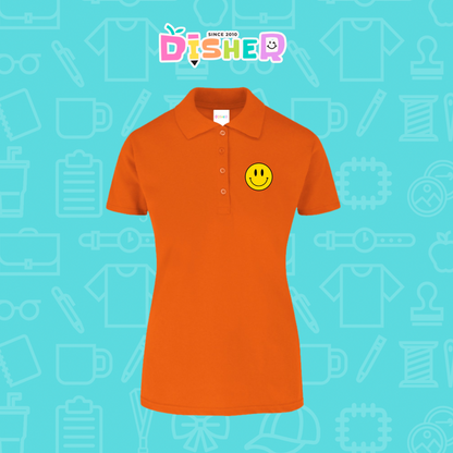 PBY-D-0083: Polo Bordada 50/50 Dama I Smily