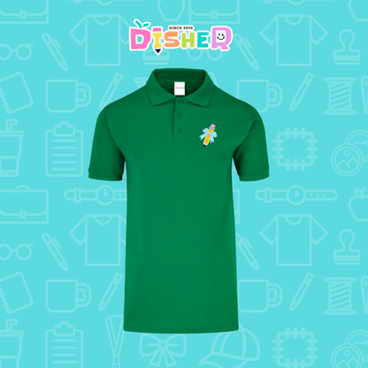 PBY-C-0049: Polo Bordada 50/50 Caballero I Lápiz moño