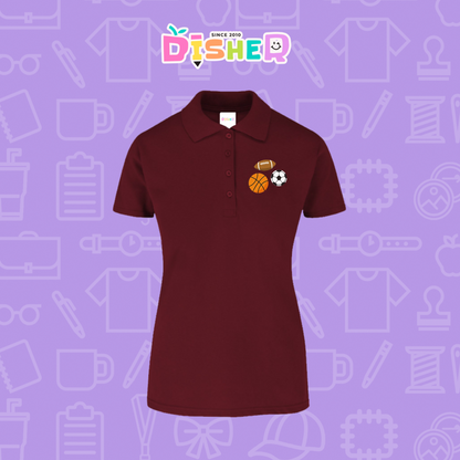 PBY-D-0060: Polo Bordada 50/50 Dama I Deportes