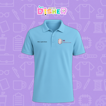 PBD-C-0097: Polo Bordada Dry Fit Caballero I Sistema Educativo BC