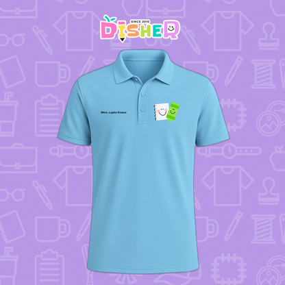 PBD-C-0033: Polo Bordada Dry Fit Caballero I Paper pencil