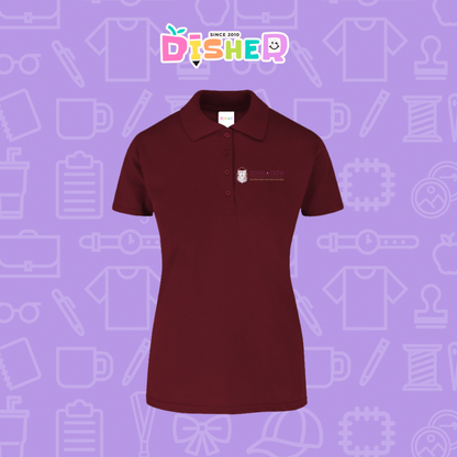 PBY-D-0096: Polo Bordada 50/50 Dama I Educación