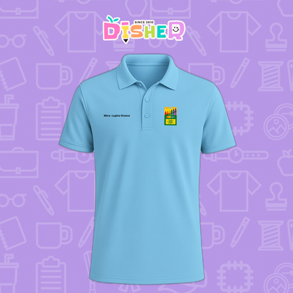 PBD-C-0059: Polo Bordada Dry Fit Caballero I  Crayolas cajita