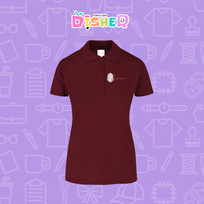 PBY-D-0097: Polo Bordada 50/50 Dama I Sistema Educativo