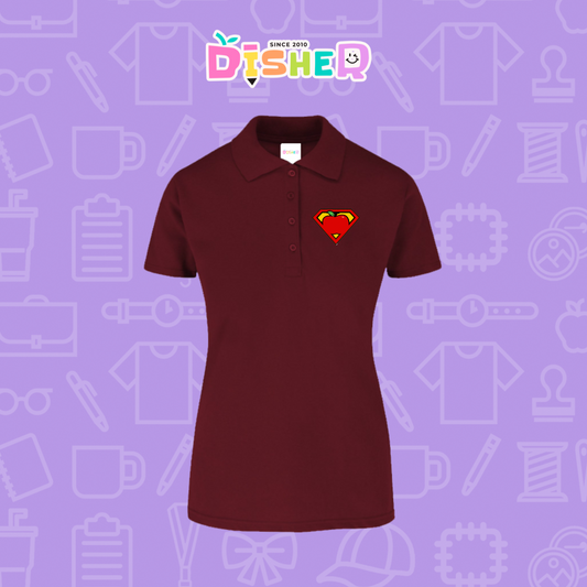 PBY-D-0089: Polo Bordada 50/50 Dama I Super Maestro