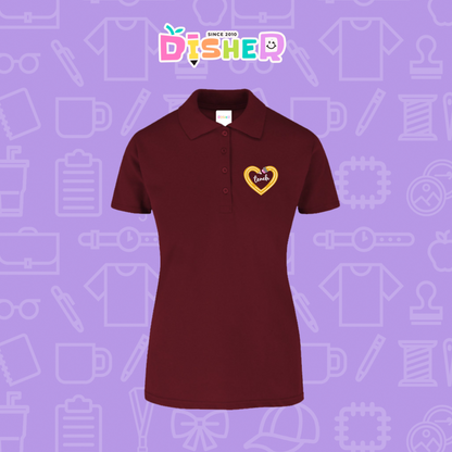 PBY-D-0100: Polo Bordada 50/50 Dama I Lápiz teach