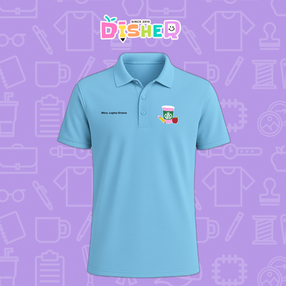 PBD-C-0037: Polo Bordada Dry Fit Caballero I Teacher Starbucks