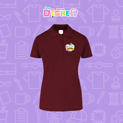 PBY-D-0094: Polo Bordada 50/50 Dama I Corazón papel secundaria