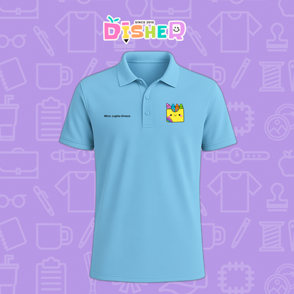 PBD-C-0016: Polo Bordada Dry Fit Caballero I Cajita crayola